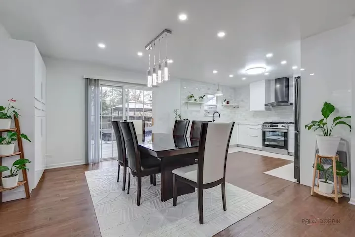 Dining space at Bluejacket Bungalow